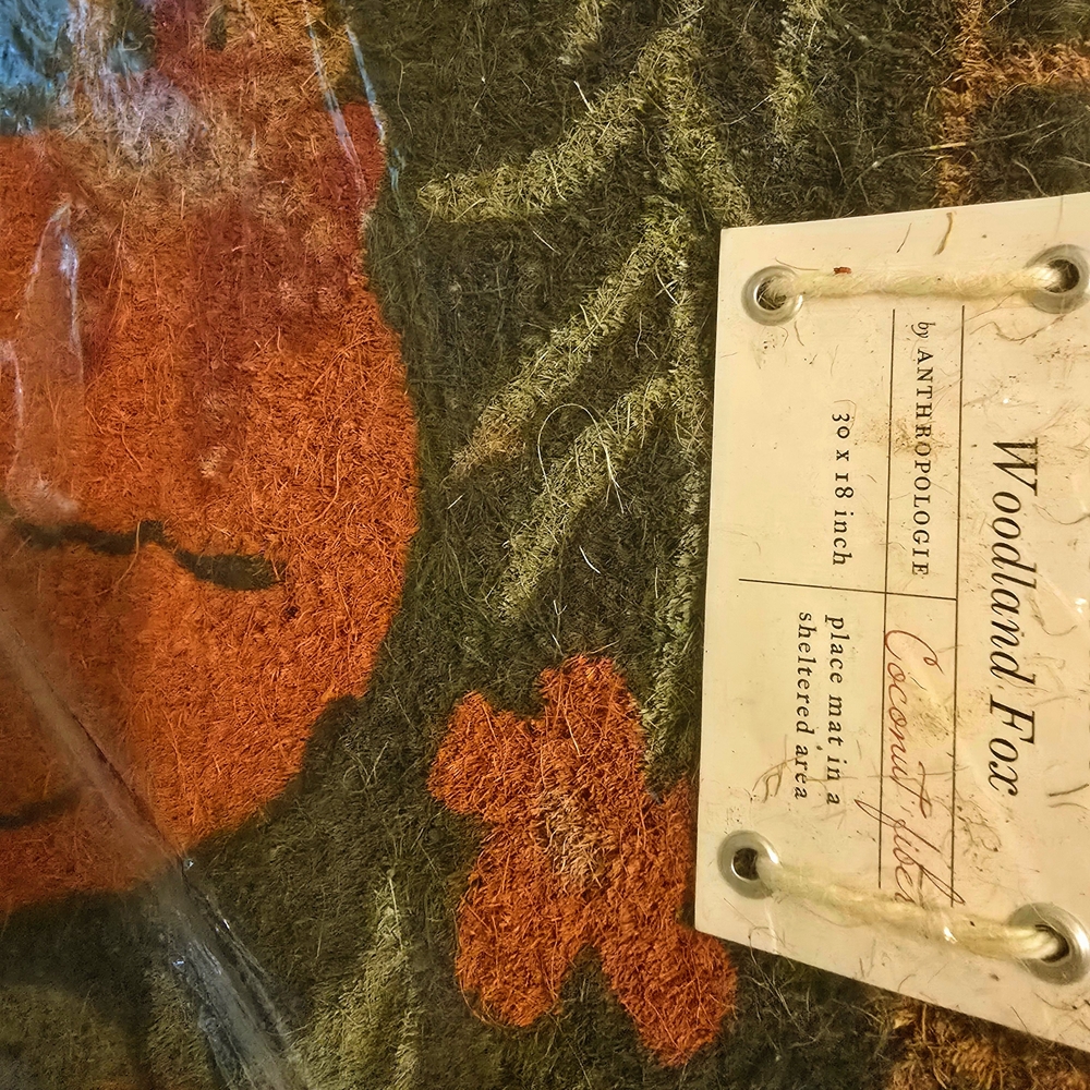 Boho Fox Print Rug - Picture 5 of 7
